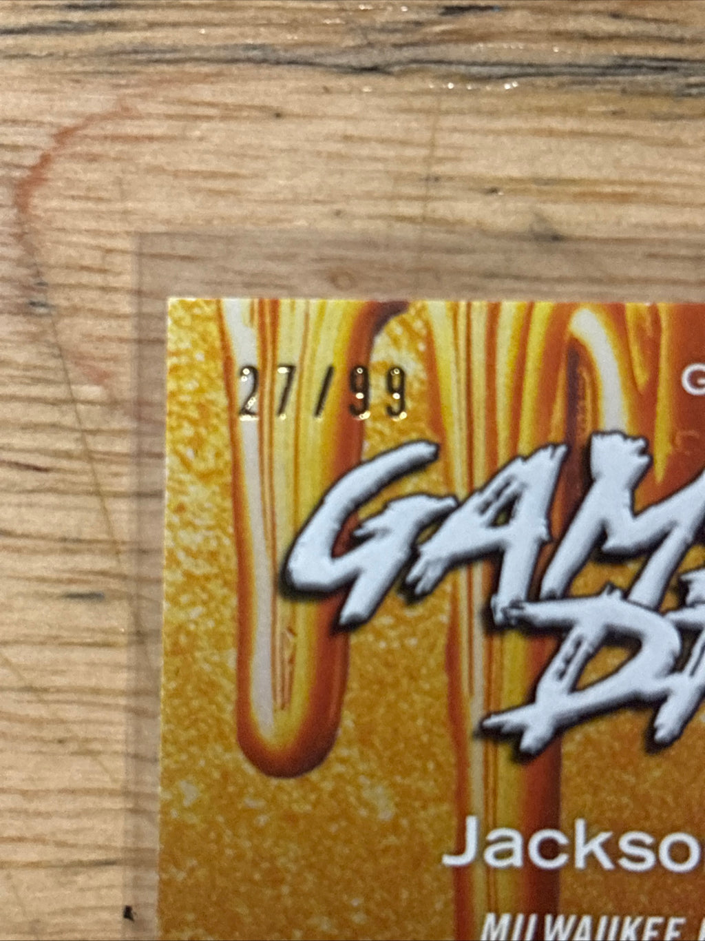 Topps gameday drip